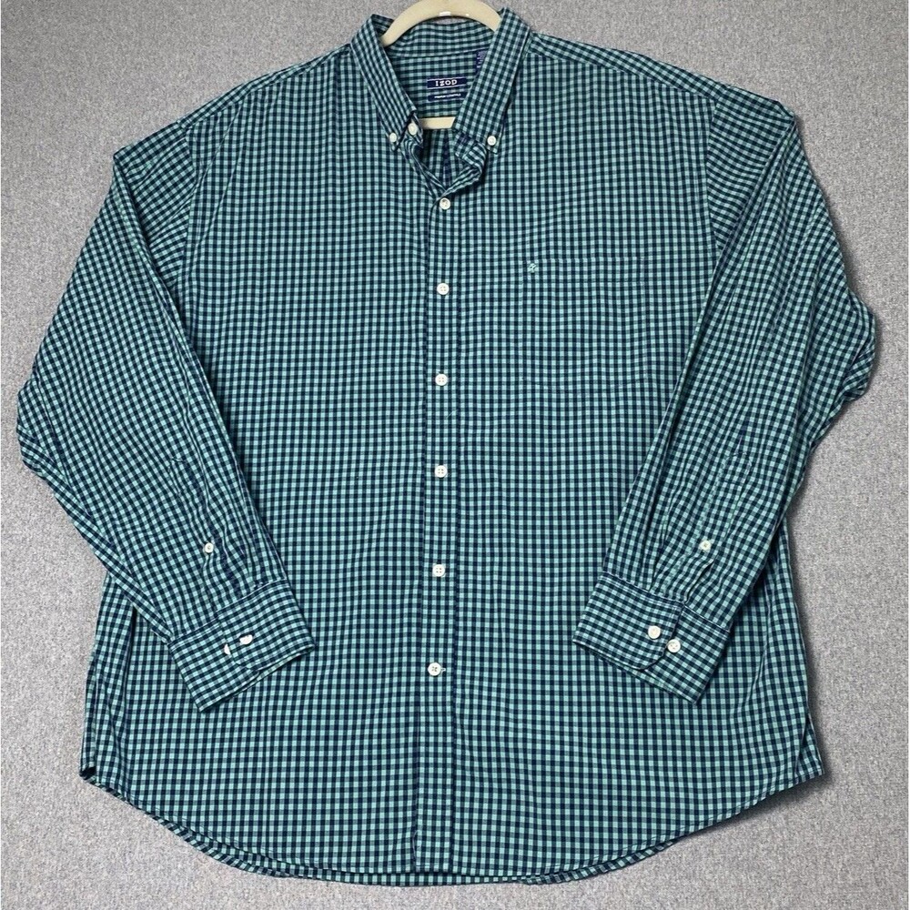 IZOD Premium Essentials Men’s Shirt Check Size XXL
